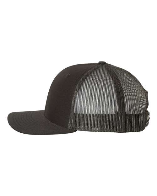 Black OOM Mystery Blue Trucker Hat