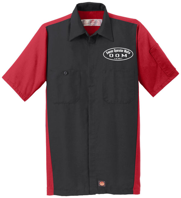 OOM Black and Red Workshirt