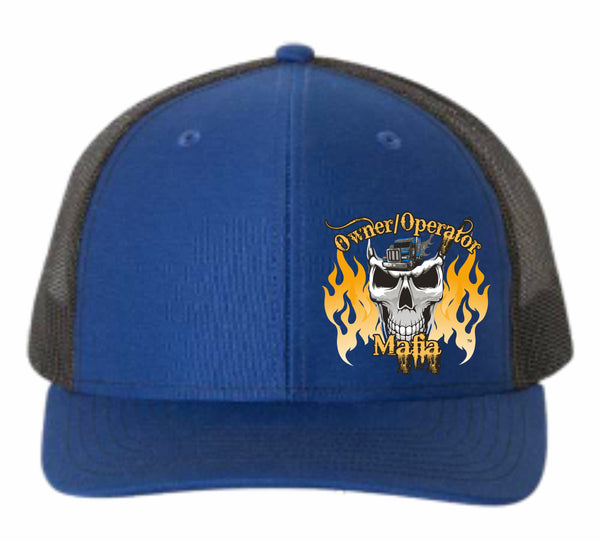 Royal/Black OOM Mystery Blue Trucker Hat